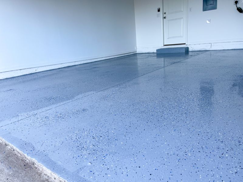Garage Floor Epoxy Installation in Union County, NC