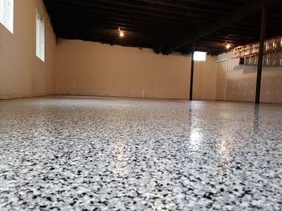 Garage Floor Renovation in Midland, NC