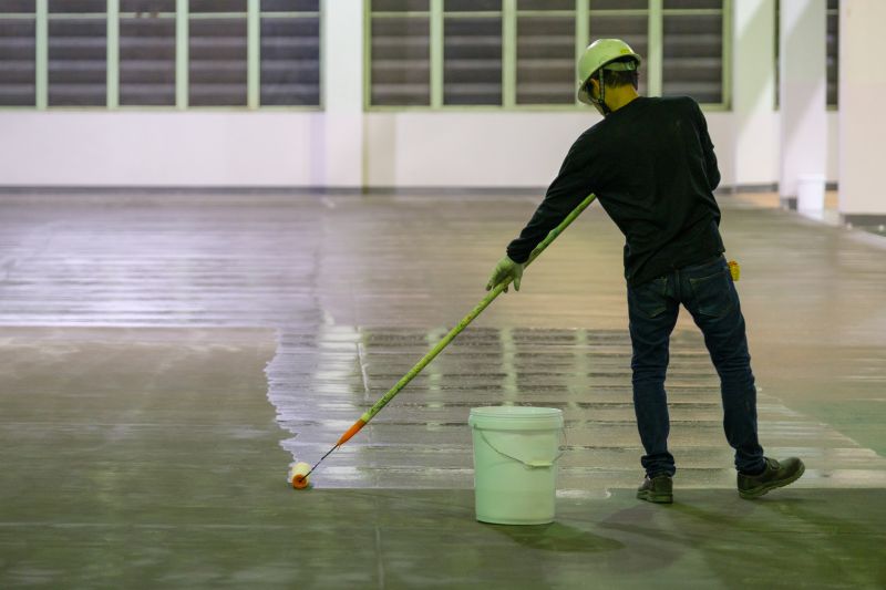 Residential Floor Coating in Cabarrus County, NC