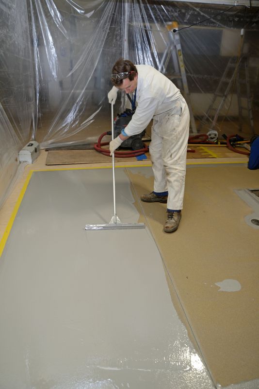 Residential Floor Coating in Denver, NC